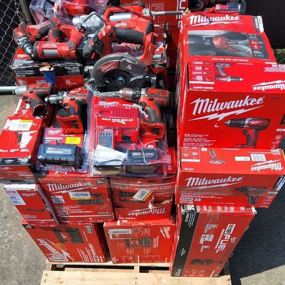 brand new milwaukee tools pallets available brand new milwaukee tools pallets available