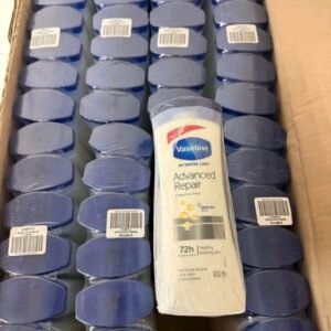 vaseline pallets products (body wash, lotions, rollons, and body sprays)